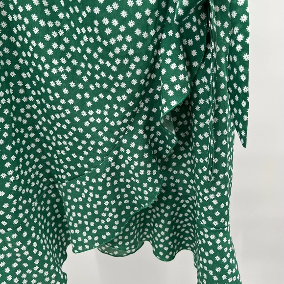 WOMEN'S FAUX WRAP SPAGETTI STRAP DRESS SIZE XL - Picture 4 of 9